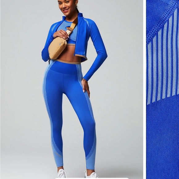 Fabletics Seamless outfit pants jacket bra - Picture 1 of 9